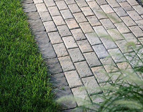 walkway stone paver designs