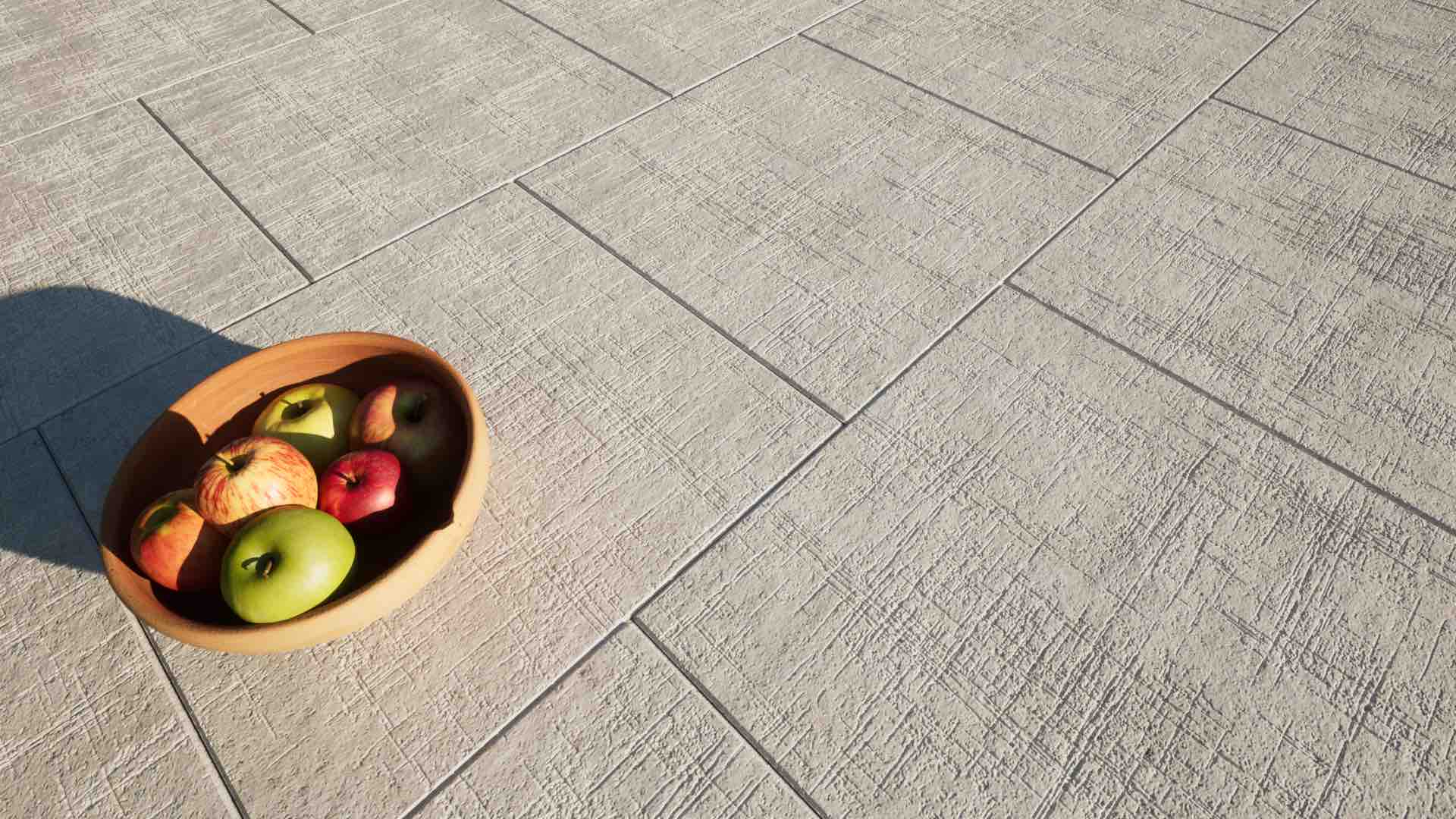 color and texture in outdoor paver design