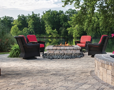 Built in fire pit for Seattle, WA
