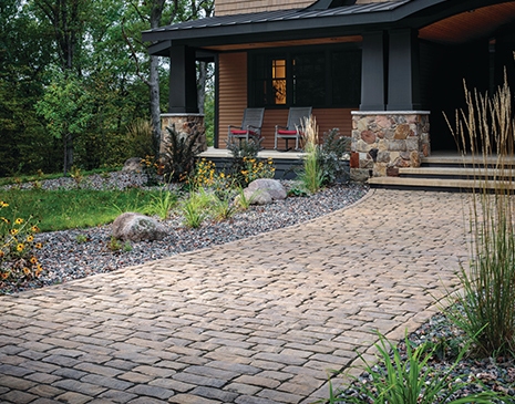 Old World style walkway pavers for Seattle