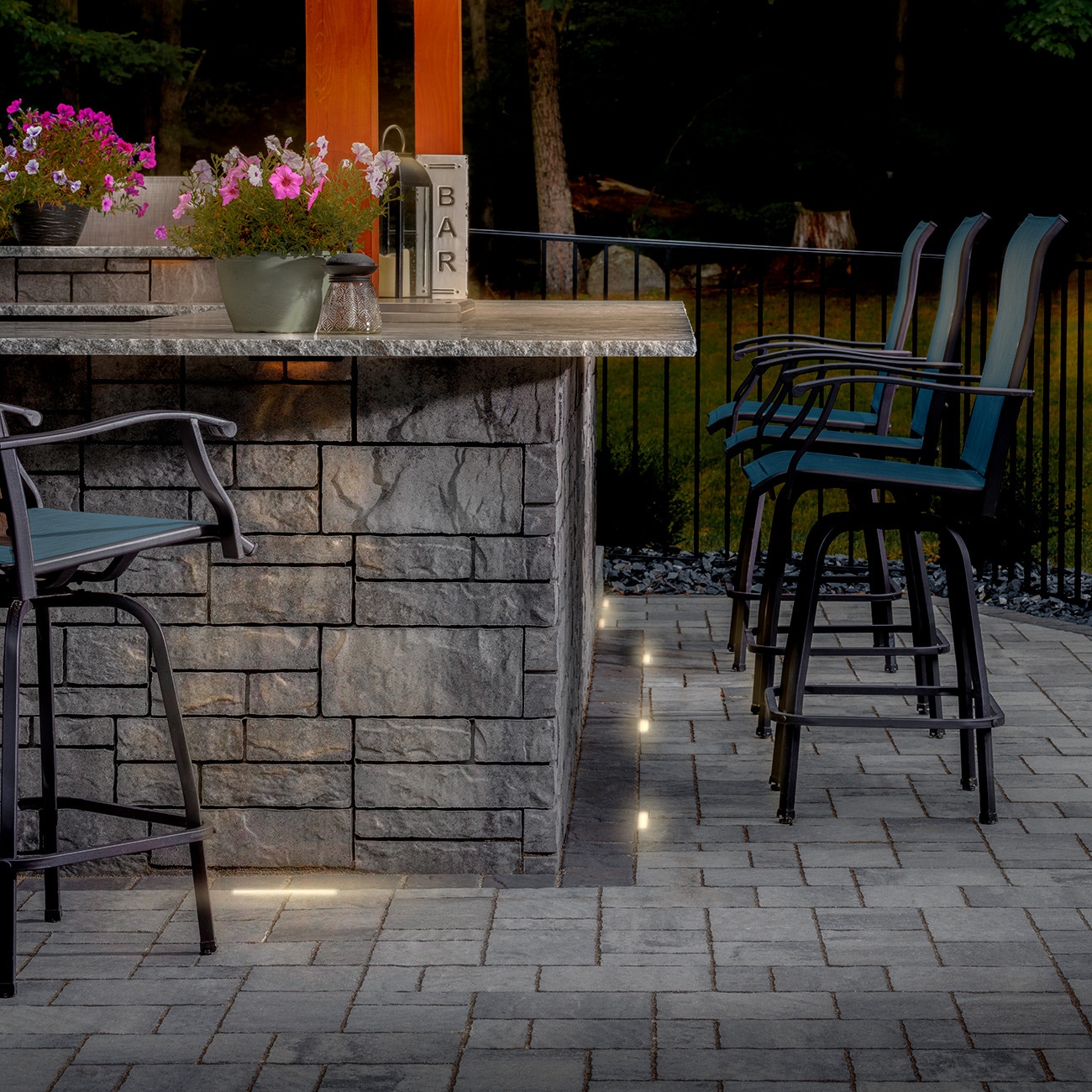 Tru Scapes Paver Lights Led Outdoor