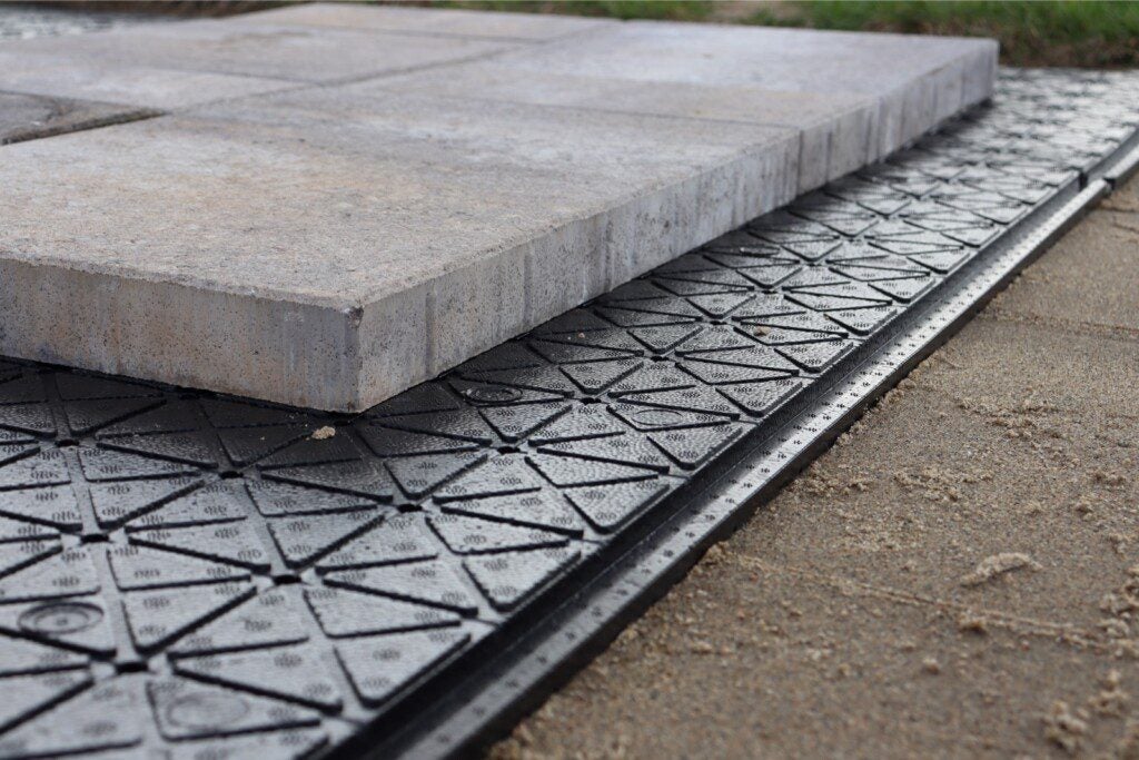 Close up of Techniseal Paver Base