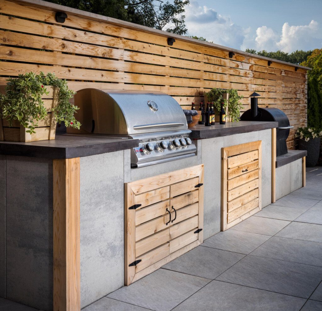 Artforms and Elements outdoor kitchen 