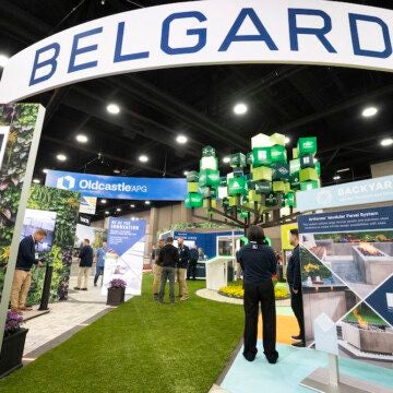 Belgard booth at Hardscape North America