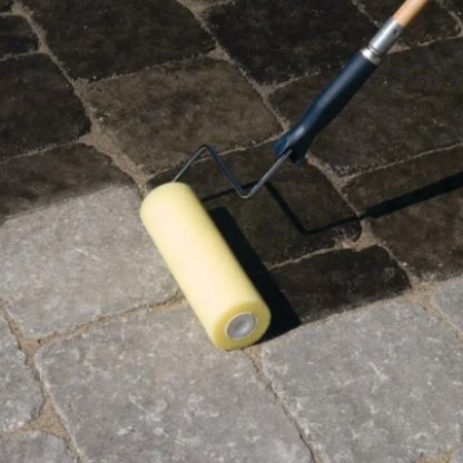 Enhance the durability of pavers' joints by applying a Techniseal® polymer binding sealer.