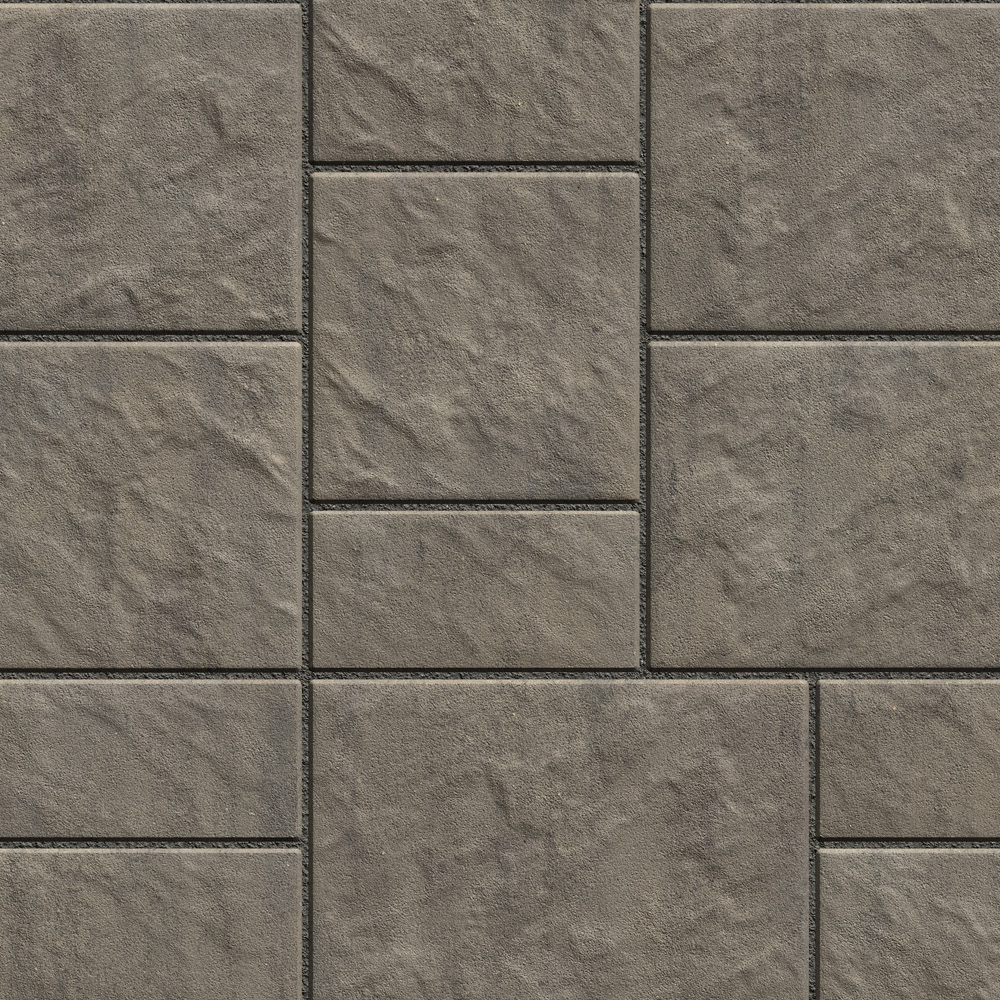 Belgard Trilogy Textured Paver Pewter Blend Color