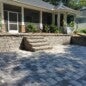Retaining Wall, Steps & Lower Pavers Patio