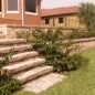 Travertine Pool Deck & Retaining Wall