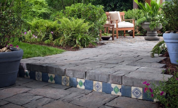 charming rustic outdoor steps