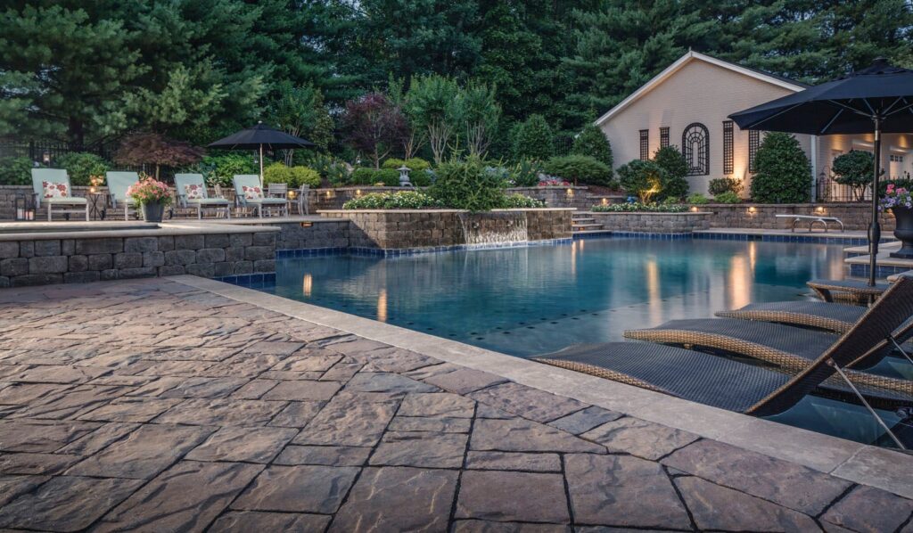 waterfront retaining wall