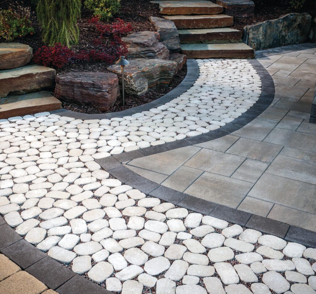 Sentier pavé® belge couleur nacré