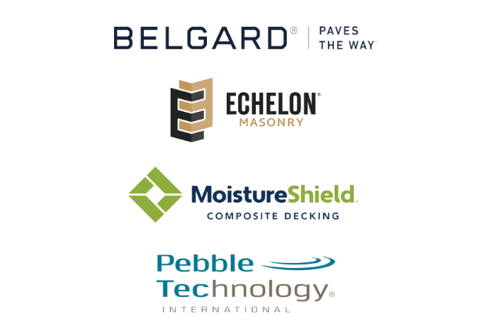 Belgard / Maçonnerie Echelon / Technerie composite MoistureShield / Technologie de galets