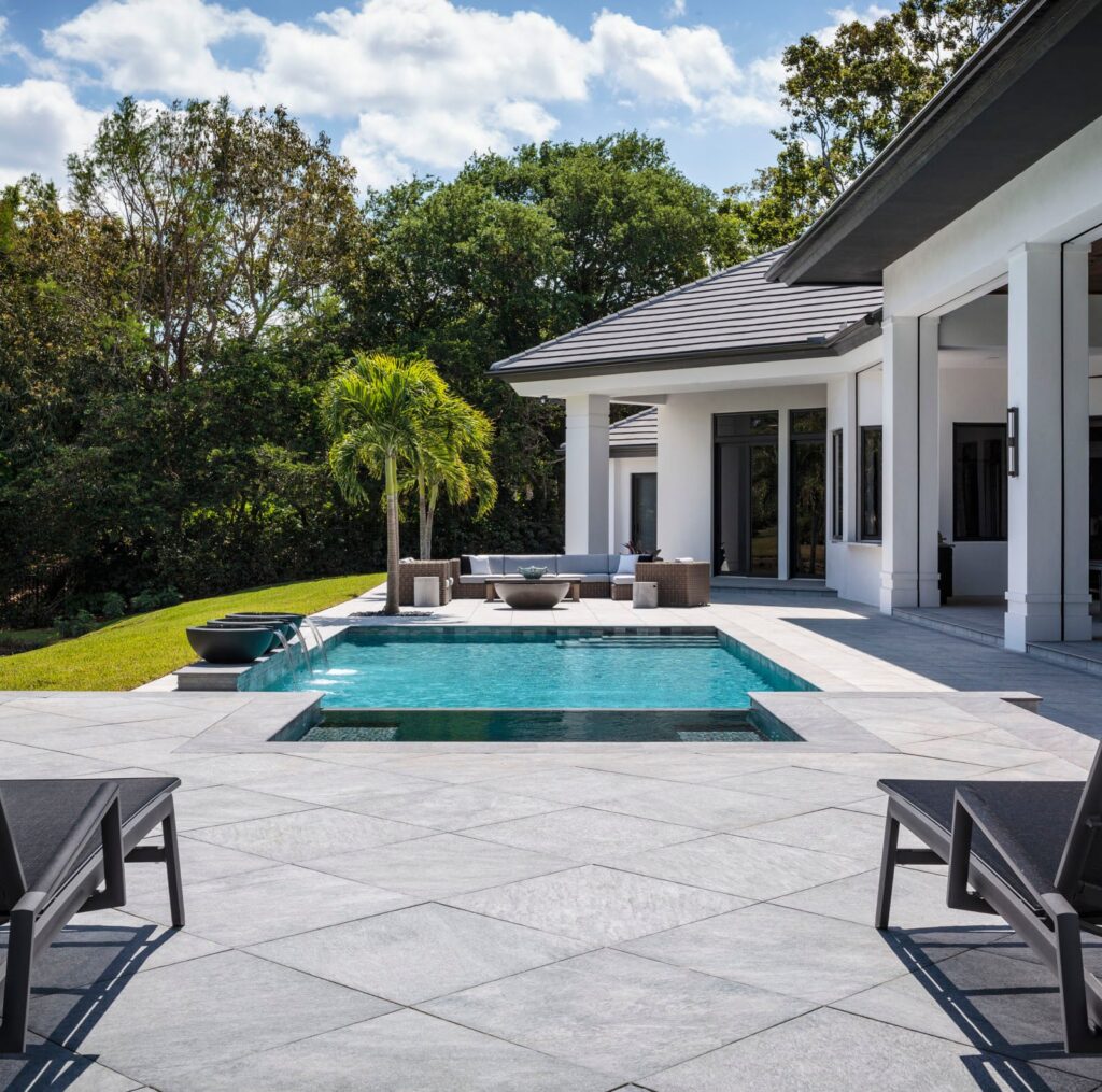 Quartziti 2.0 Porcelain Pavers Pool Deck