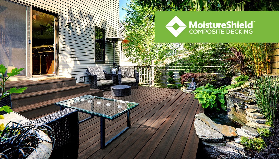 MoistureShield Refine Composite Decking