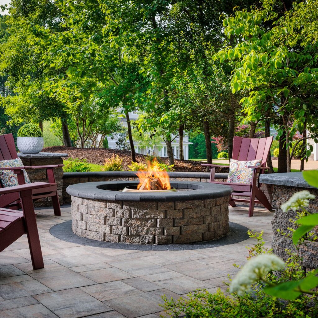 Highland Stone® Fire Pit in Iron Bay Color