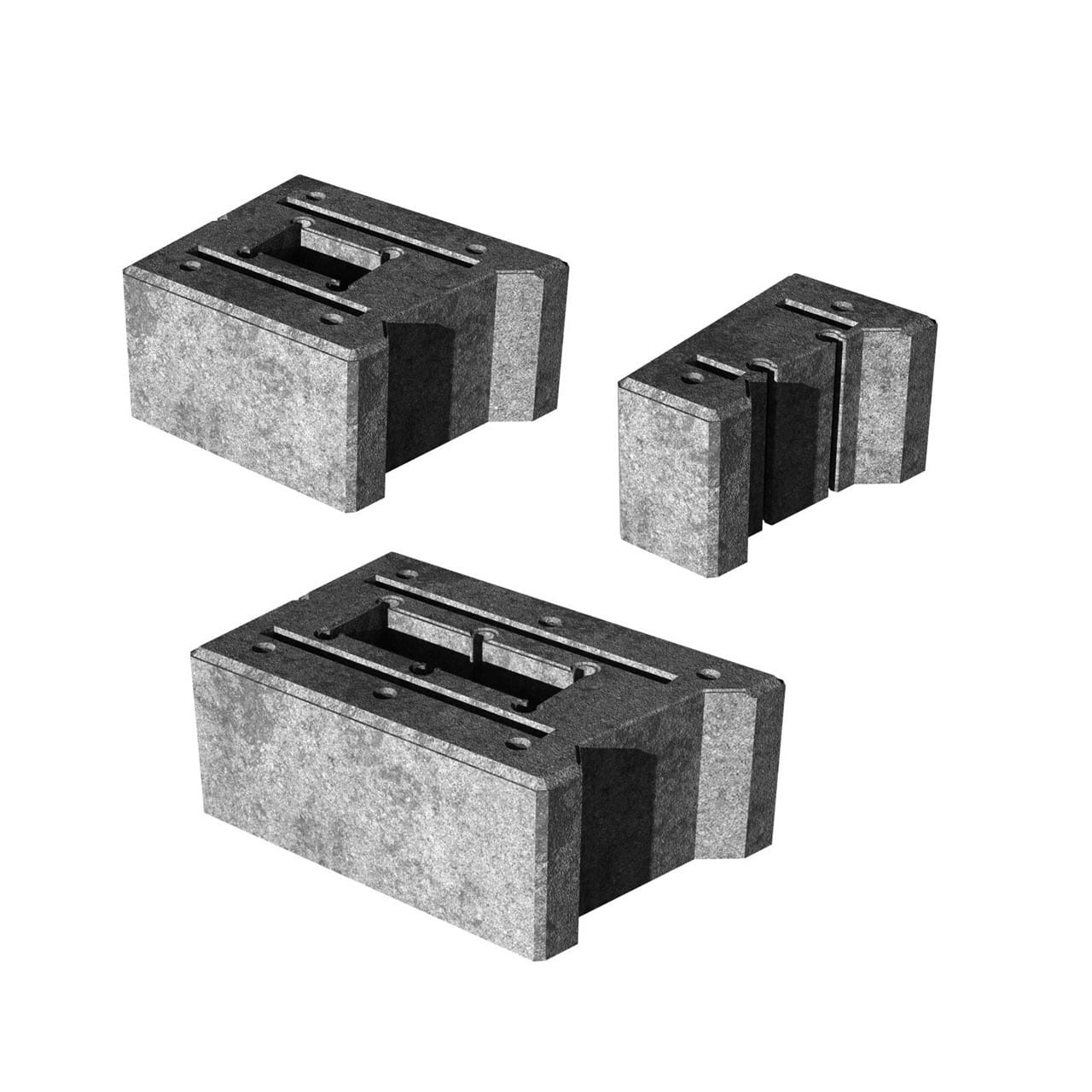 Vanguard 6" Wall - 3pc